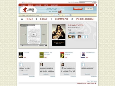 BookGlutton Site Circa 2009